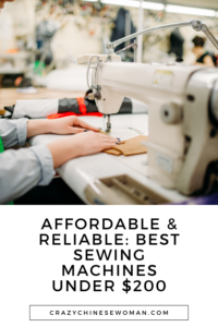 Best Sewing Machine under $200